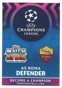 2019 Topps Match Attax UEFA Champions League Road To Madrid 19 #45 Davide Santon Back