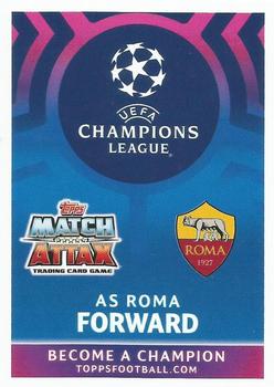 2019 Topps Match Attax UEFA Champions League Road To Madrid 19 #47 Patrik Schick Back