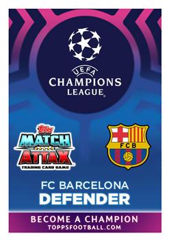 2019 Topps Match Attax UEFA Champions League Road To Madrid 19 #66 Jordi Alba Back