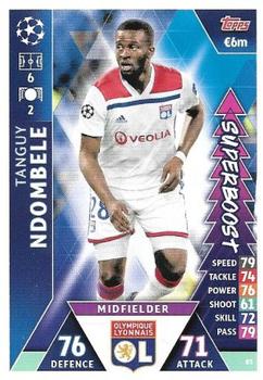 2019 Topps Match Attax UEFA Champions League Road To Madrid 19 #83 Tanguy Ndombele Front
