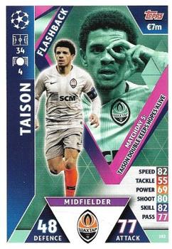 2019 Topps Match Attax UEFA Champions League Road To Madrid 19 #102 Taison Front