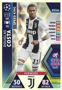 2019 Topps Match Attax UEFA Champions League Road To Madrid 19 #168 Douglas Costa Front