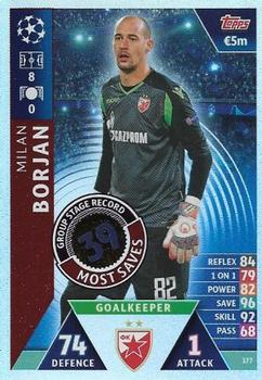 2019 Topps Match Attax UEFA Champions League Road To Madrid 19 #177 Milan Borjan Front