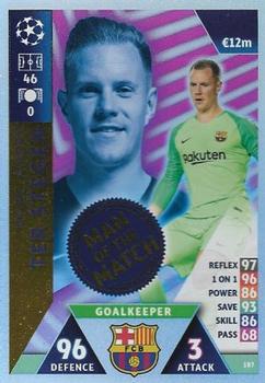 2019 Topps Match Attax UEFA Champions League Road To Madrid 19 #187 Marc‐Andre ter Stegen Front