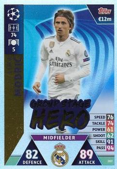 2019 Topps Match Attax UEFA Champions League Road To Madrid 19 #207 Luka Modric Front