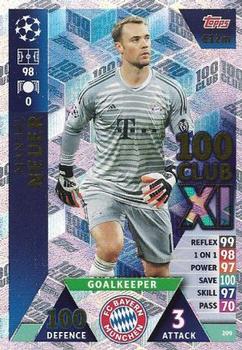 2019 Topps Match Attax UEFA Champions League Road To Madrid 19 #209 Manuel Neuer Front