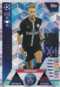 2019 Topps Match Attax UEFA Champions League Road To Madrid 19 #212 Neymar Jr Front