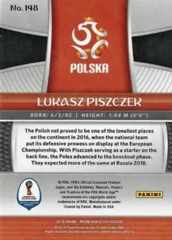 2018 Panini Prizm FIFA World Cup - Cyrillic #148 Lukasz Piszczek Back