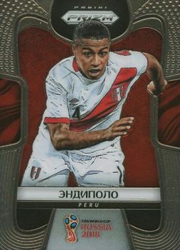 2018 Panini Prizm FIFA World Cup - Cyrillic #294 Andy Polo Front