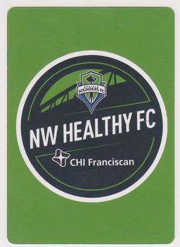 2018 CHI Franciscan Seattle Sounders FC Playing Cards #A♣ Stefan Frei Back