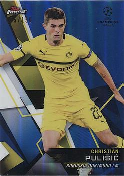 2018-19 Finest UEFA Champions League - Blue Refractor #90 Christian Pulisic Front