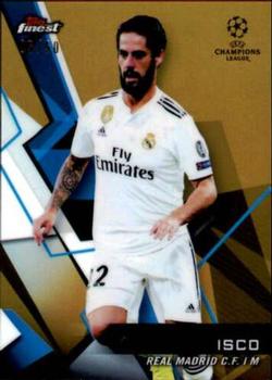 2018-19 Finest UEFA Champions League - Gold Refractor #61 Isco Front