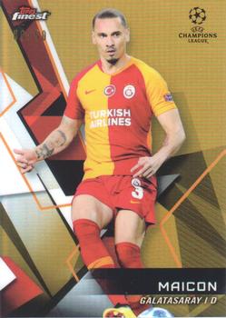 2018-19 Finest UEFA Champions League - Gold Refractor #63 Maicon Front