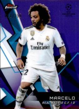 2018-19 Finest UEFA Champions League - Purple Refractor #47 Marcelo Front