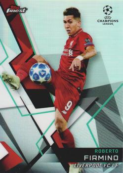 2018-19 Finest UEFA Champions League - Refractor #66 Roberto Firmino Front