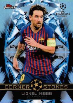 2018-19 Finest UEFA Champions League - Finest Cornerstones #FC-LM Lionel Messi Front