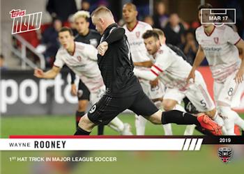 2019 Topps Now MLS #14 Wayne Rooney Front