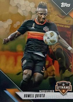 2019 Topps MLS - Gold #7 Romell Quioto Front