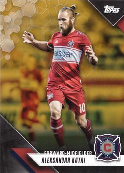 2019 Topps MLS - Gold #21 Aleksandar Katai Front