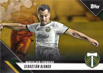 2019 Topps MLS - Gold #139 Sebastián Blanco Front