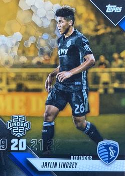2019 Topps MLS - Gold #174 Jaylin Lindsey Front