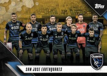 2019 Topps MLS - Gold #195 San Jose Earthquakes Front