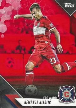 2019 Topps MLS - Red #4 Nemanja Nikolic Front
