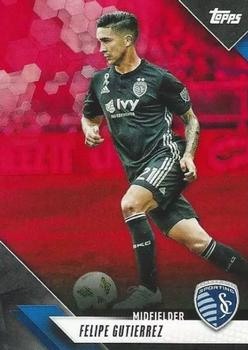 2019 Topps MLS - Red #38 Felipe Gutierrez Front