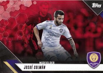 2019 Topps MLS - Red #108 Josué Colmán Front