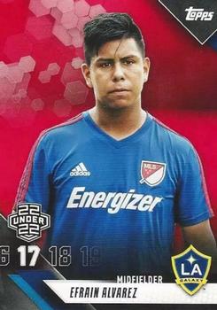 2019 Topps MLS - Red #171 Efrain Alvarez Front