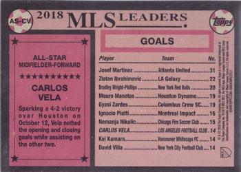 2019 Topps MLS - All-Stars #AS-CV Carlos Vela Back
