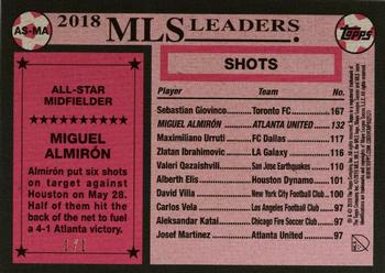 2019 Topps MLS - All-Stars Black #AS-MA Miguel Almirón Back