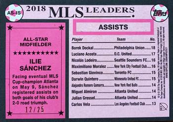 2019 Topps MLS - All-Stars Orange #AS-IS Ilie Sanchez Back