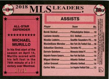 2019 Topps MLS - All-Stars Orange #AS-MM Michael Murillo Back