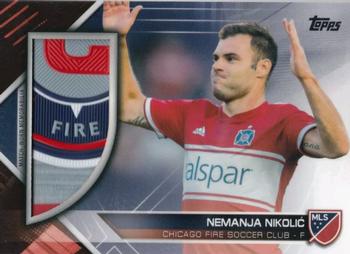 2019 Topps MLS - Crests of Honor #COH-NN Nemanja Nikolic Front