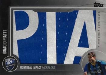 2019 Topps MLS - Nameplate Patches #NP-IP Ignacio Piatti Front