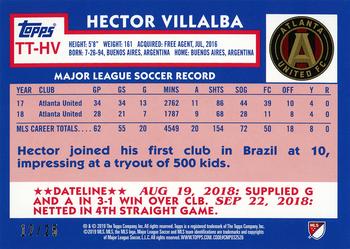 2019 Topps MLS - Throwback Topps Orange #TT-HV Hector Villalba Back