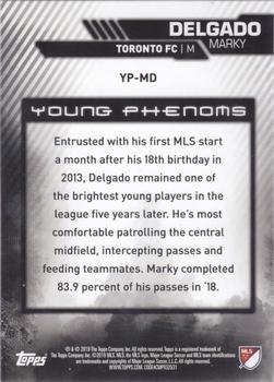 2019 Topps MLS - Young Phenoms #YP-MD Marky Delgado Back