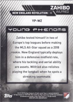 2019 Topps MLS - Young Phenoms #YP-WZ Wilfried Zahibo Back