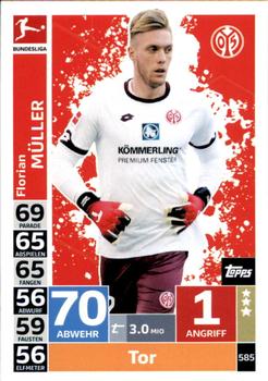 2018-19 Topps Match Attax Bundesliga Extra #585 Florian Müller Front