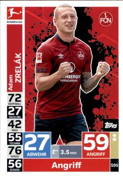 2018-19 Topps Match Attax Bundesliga Extra #595 Adam Zrelák Front