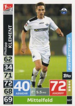 2018-19 Topps Match Attax Bundesliga Extra #667 Philipp Klement Front