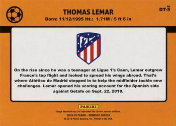 2018-19 Donruss - 1989 Donruss Tribute #DT-5 Thomas Lemar Back