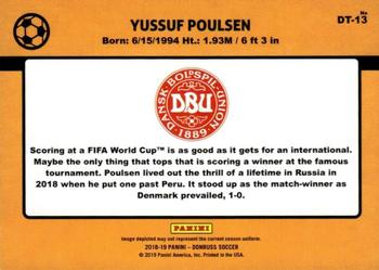 2018-19 Donruss - 1989 Donruss Tribute #DT-13 Yussuf Poulsen Back