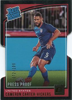 2018-19 Donruss - Press Proof Die Cuts #197 Cameron Carter-Vickers Front