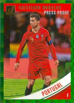 2018-19 Donruss - Press Proof Green #158 Cristiano Ronaldo Front