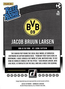 2018-19 Donruss - Press Proof Purple #182 Jacob Bruun Larsen Back
