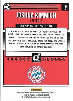 2018-19 Donruss - Press Proof Red #21 Joshua Kimmich Back