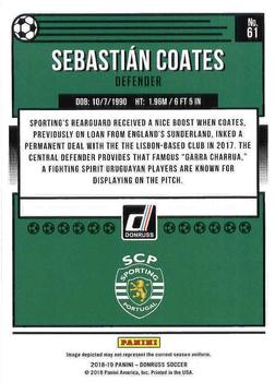 2018-19 Donruss - Press Proof Silver #61 Sebastian Coates Back
