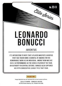 2018-19 Donruss - Elite Series #ES-3 Leonardo Bonucci Back